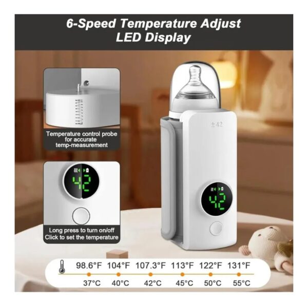 Calentador De Teteros Portatil