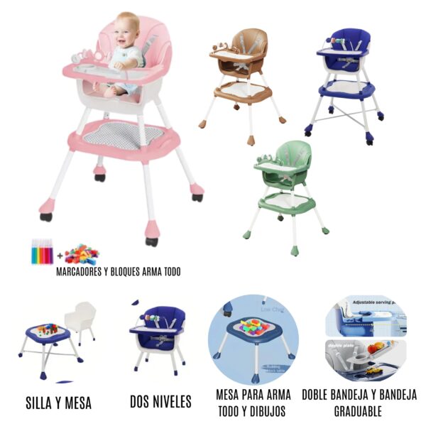 Silla Comedor Multifuncional
SKU: M-27oducto