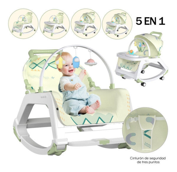 1771621162D_NQ_NP_2X_957419-CBT52258391141_112022-F-musica-silla-mecedora-para-bebe-5-en-1-silla-de-comedor Silla Mecedora Comedero 5 En 1 ref2090531 Verde