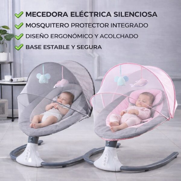 Silla Electrica Bebes Descanso Profundo ref2096007 Gris
