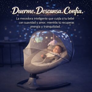 Silla Electrica Bebes Descanso Profundo ref2096007 Gris