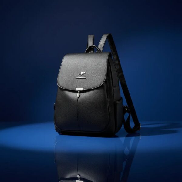 Bolso Morral Antirobo En Cuero Para Muje