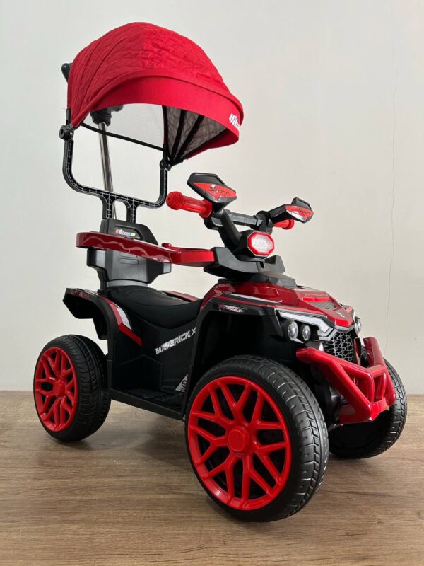 cuatrimoto2702 Cuatrimoto Eléctrica para Niños con Doble Motor y Control Remoto