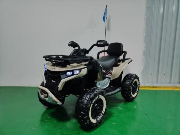 Cuatrimoto Eléctrica Infantil 4x4 12V con Control Remoto y Luces LED