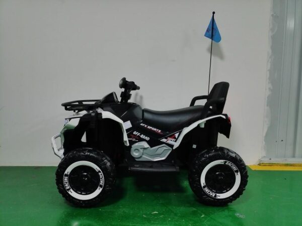Cuatrimoto Eléctrica Infantil 4x4 12V con Control Remoto y Luces LED