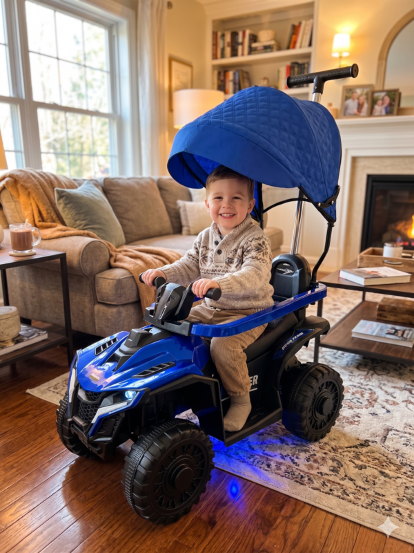 Cuatrimoto Montable 6V para Niños 1–4 Años con Control Remoto