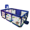 Corral de Juegos Corral de Juegos 180x120x60 con Tapete y 20 Pelotas – Diversión Segura para Bebés
