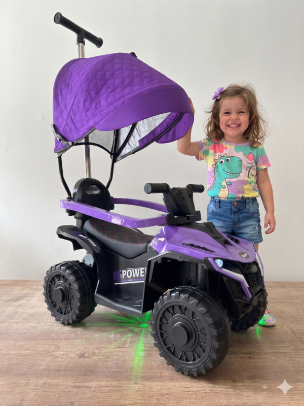 Cuatrimoto Montable 6V para Niños 1–4 Años con Control Remoto