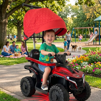 Cuatrimoto Montable 6V para Niños 1–4 Años con Control Remoto
