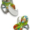 Silla Mecedora Evolutiva para Bebé con Vibraciones Calmantes y Barra de Juegos