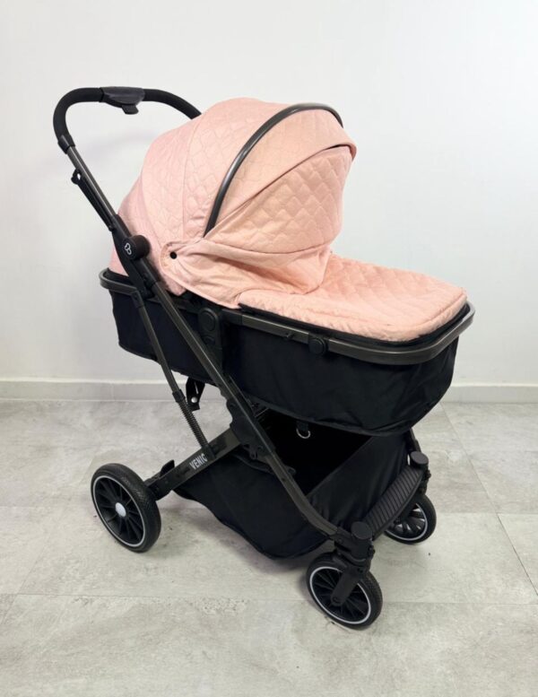 COCHE MOISES LISBOA palo Coche Moisés Lisboa BB2040 2 en 1 con Capota Amplia y Silla Reclinable