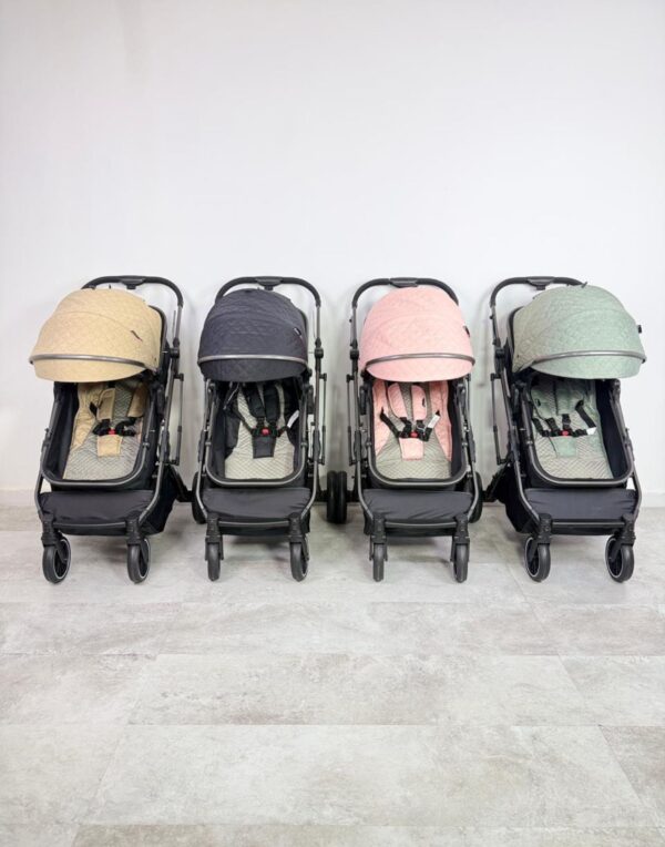 COCHE MOISES LISBOA1 Coche Moisés Lisboa BB2040 2 en 1 con Capota Amplia y Silla Reclinable