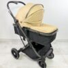 COCHE MOISES LISBOAbeige Coche Moisés Lisboa BB2040 2 en 1 con Capota Amplia y Silla Reclinable