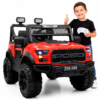 Carro montable niños rojo Carro Eléctrico Infantil 12V Con Control Remoto y Luces LED