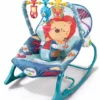 Silla Mecedora, Vibradora Y Musical Para Bebe 3 En 1 Babyon