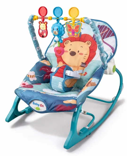 Silla Mecedora, Vibradora Y Musical Para Bebe 3 En 1 Babyon