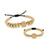Conjunto Rolex Pulsera 3 Carriles + Anillo Oro Laminado 18K | Elegancia y Distinción