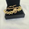 Pulsera Virgen de Guadalupe Oro Laminado 18K | Fe y Elegancia