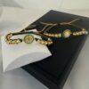 Dúo de Pulseras Virgen de Guadalupe Italiano 6 mm Oro Laminado 18K | Fe, Amor y Unión