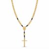 Camándula Virgen de Guadalupe Balín Italiano Oro Laminado 18K | Fe y Protección