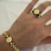 Conjunto Rolex Pulsera 3 Carriles + Anillo Oro Laminado 18K | Elegancia y Distinción