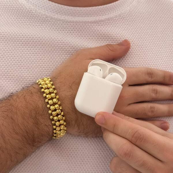 Set Manilla + Audífonos Oro Laminado 18K | Estilo y Tecnología