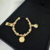Pulsera Abundancia y Devoción Hombre Oro Laminado 18K