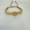 Pulsera Hombre Canutillo Oro Laminado 18K