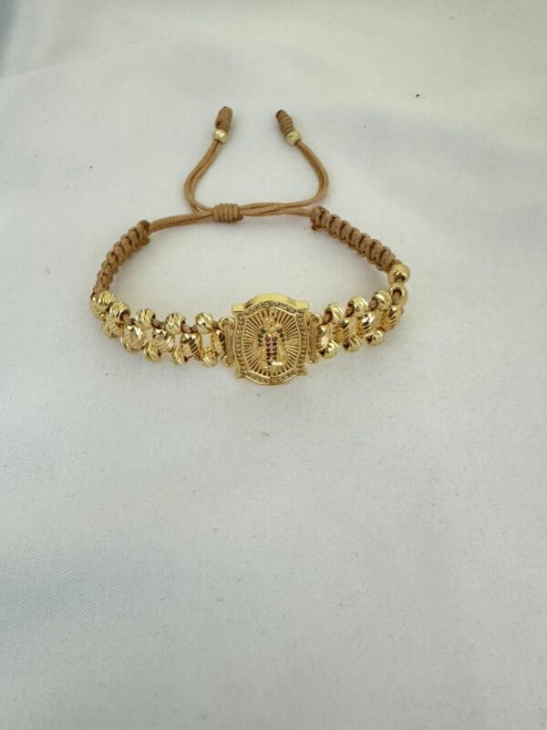 Pulsera Hombre Canutillo Oro Laminado 18K