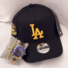 Combo Pulsera + Reloj + Gorra Hombre Oro Laminado 18K