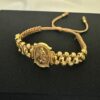 Pulsera Hombre Canutillo Oro Laminado 18K