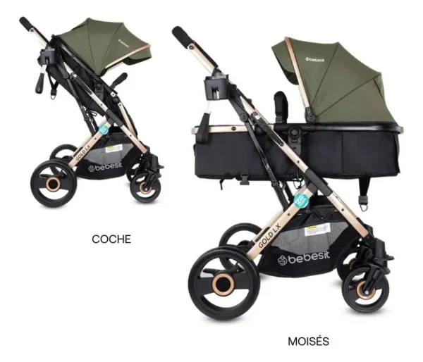 Coche Bebé Moises Gold Lx Bebesit