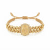 Pulsera Hombre Canutillo Oro Laminado 18K