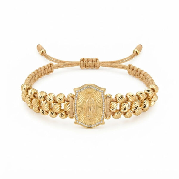 Pulsera Hombre Canutillo Oro Laminado 18K