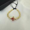 Pulsera Corazón de Jesús Hombre Oro Laminado 18K