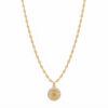 Cadena Gucci Dama + Dije Virgen de Guadalupe Oro Laminado 18K | Elegancia y Devoción