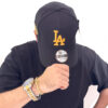 Combo Pulsera + Reloj + Gorra Hombre Oro Laminado 18K